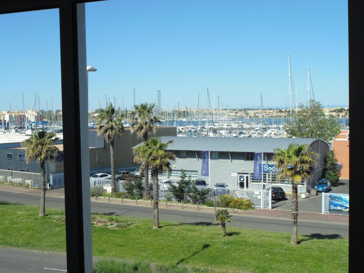 Cap D'Agde 300M Plage Du Mole,Vue Port,Parking,Lave Linge,Piscine Apartment Exterior photo